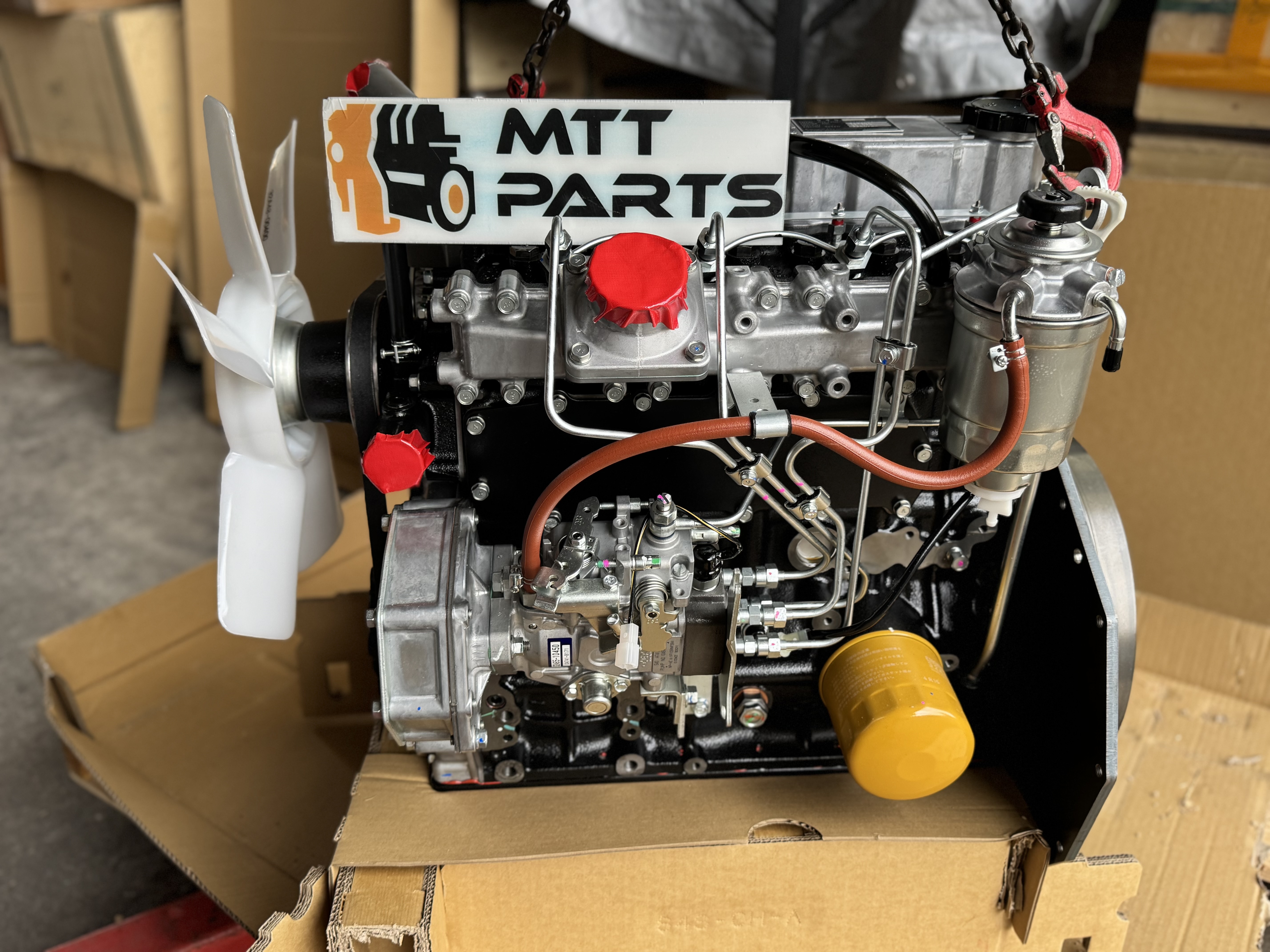 10 సరికొత్త మిత్సుబిషి S4S ఇంజిన్‌లు కస్టమర్‌కు డెలివరీ చేయబడ్డాయి